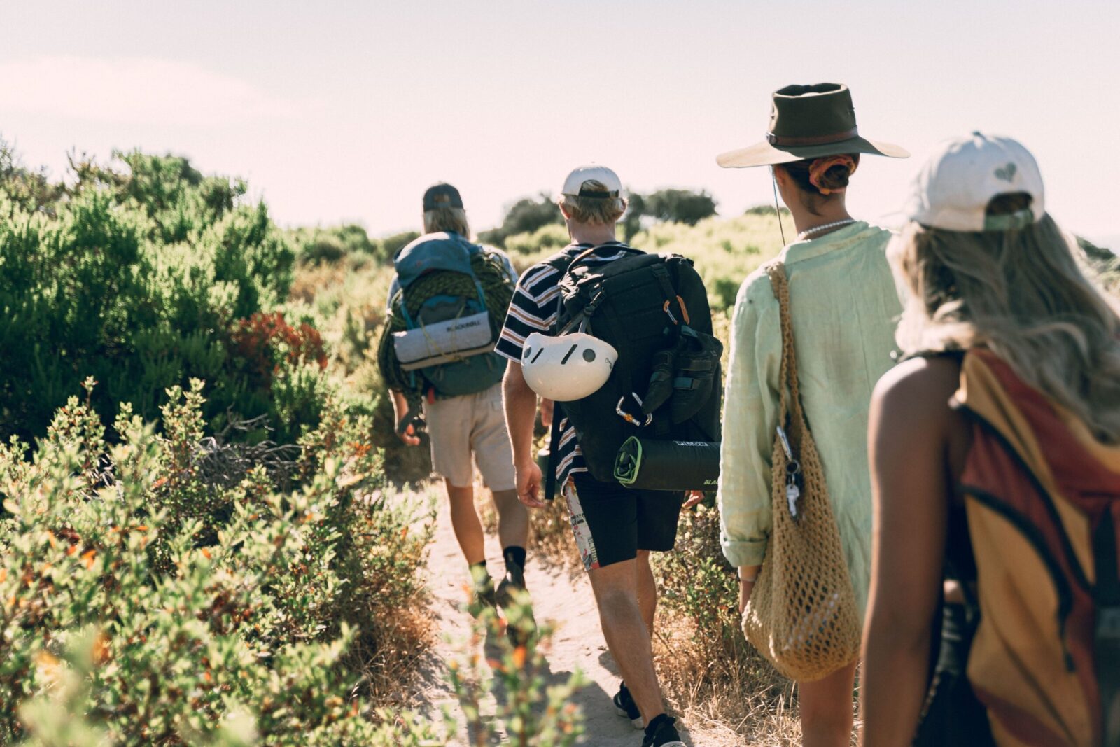 Friends exploring outdoors together